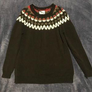Knit wear sweater